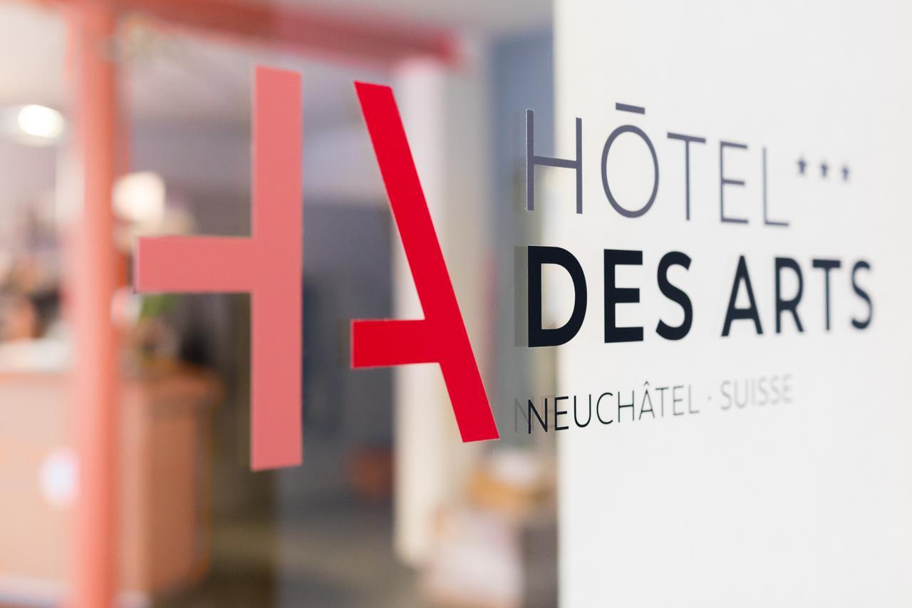 Hotel Des Arts Neuchâtel Eksteriør billede